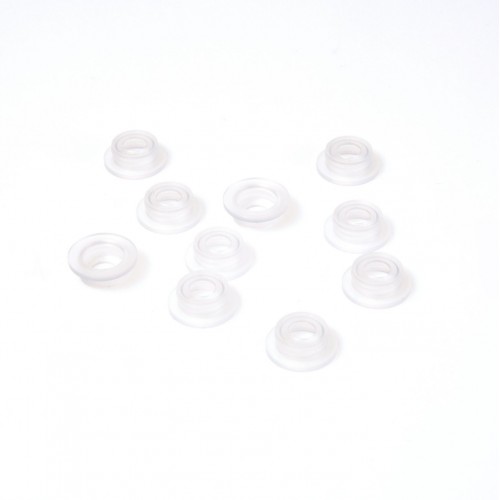 Rinse Port Cap (w/hole), 10/pk, alternative to Shimadzu®, Part Number: 228-48331-92