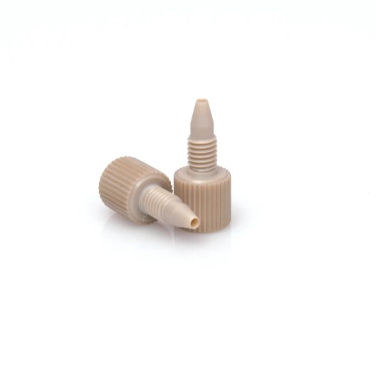 PEEK™ Fitting, 1/16&quot; OD (2/pk), alternative to Agilent®, Part Number: 0100-1516Used for Model: 1100, 1200, 1220