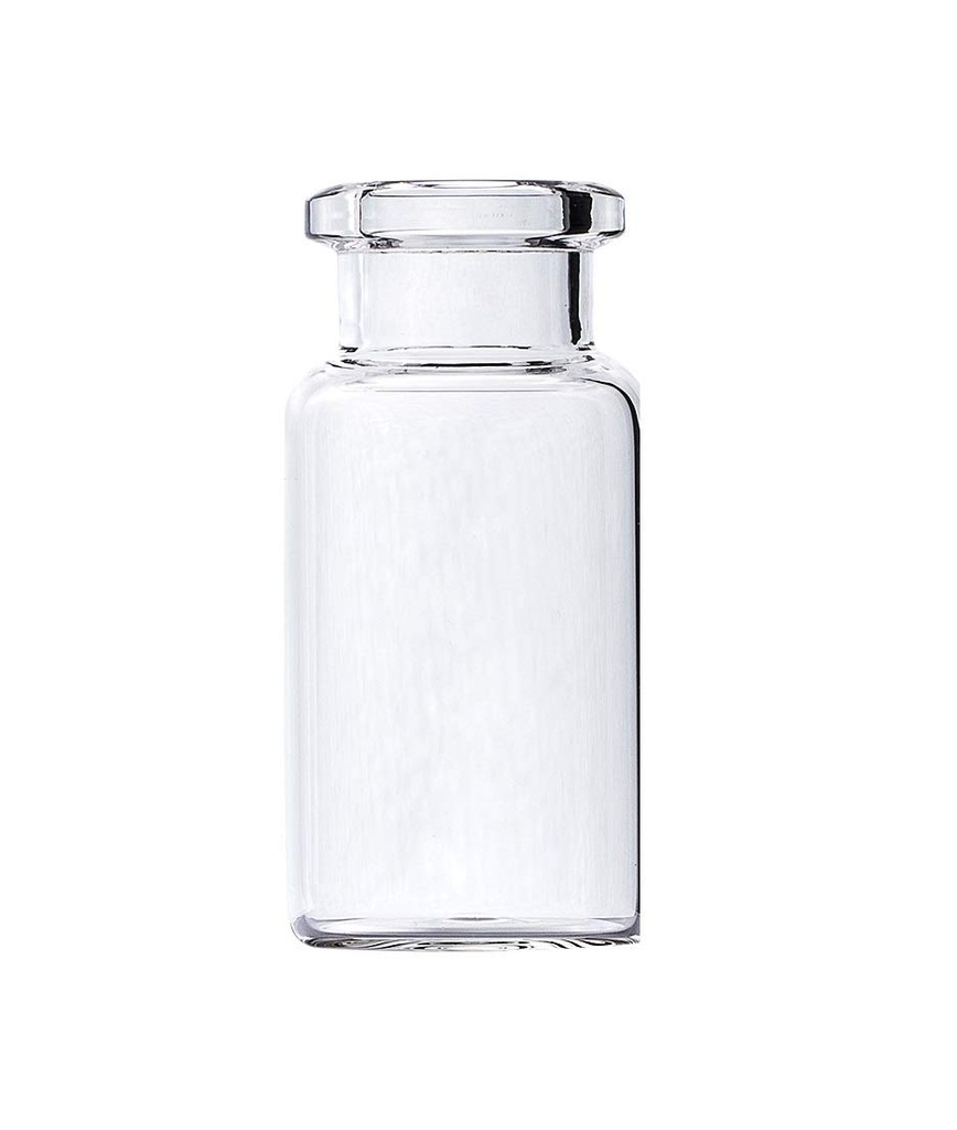 Headspace Vial, 10ml Clear vial, 22.5×46mm, crimp top, flat bottom, 100pcs, Part Number: P4819-02829