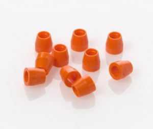 ChraPart # G20163-C11299, Ferrule Orange ETFE for 3mm OD Tubing, 10/pk,