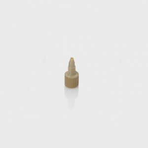 ChraPart # G20163-C1818,  Fingertight One Piece 10-32 PEEK Male Nut/Ferrule for 1/16&quot;, OD Tubing,