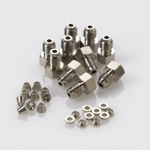 ChraPart # G20163-C11016, alternative to part# 5062-2418, Swagelok Style Compression Fitting Kit, 10/pk Comparable to OEM # 5062-2418,