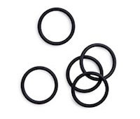 O-Ring 12/PK, Fluoroelastomer, 0.426inID, alternative to Agilent part 5080-8898