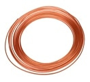 1/8in x .065in Copper Tubing,50 Ft Coil, alternative to Agilent part 5180-4196