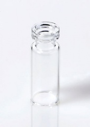 [G20163-C41056] ChraPart # G20163-C41056,  2mL Clear Glass (12x32mm) Wide Mouth 11mm Crimp/Snap Ring Vial, 100/pk,