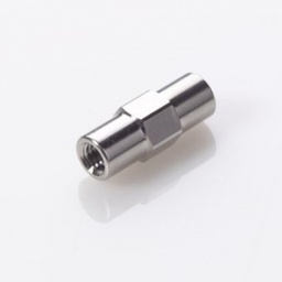 [G20163-C11913] ChraPart # G20163-C11913, Connector Union ZDV Stainless Steel 0.010&quot;, (0.25mm) Thru-Hole for 1/16&quot;, OD Tubing (Union Body Only),