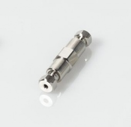 [G20163-C11912] ChraPart # G20163-C11912, Connector Union ZDV Stainless Steel 0.010&quot;, (0.25mm) Thru-Hole for 1/16&quot;, OD Tubing (Union + Fittings),