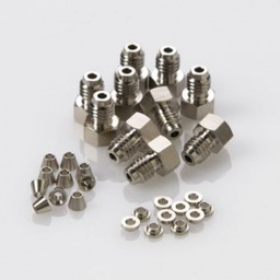 [G20163-C11016] ChraPart # G20163-C11016, alternative to part# 5062-2418, Swagelok Style Compression Fitting Kit, 10/pk Comparable to OEM # 5062-2418,