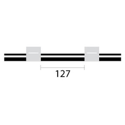 [C2316-729550] Viton Pump Tube 2tag 1.02mm ID White/White (PKT 12), alternative to OEM Part# N0777442