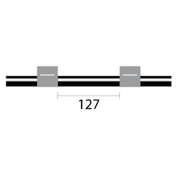 [C2316-756110] Viton Pump Tube 2tag 1.30mm ID Grey/Grey (PKT 12), alternative to OEM Part# 3710043800